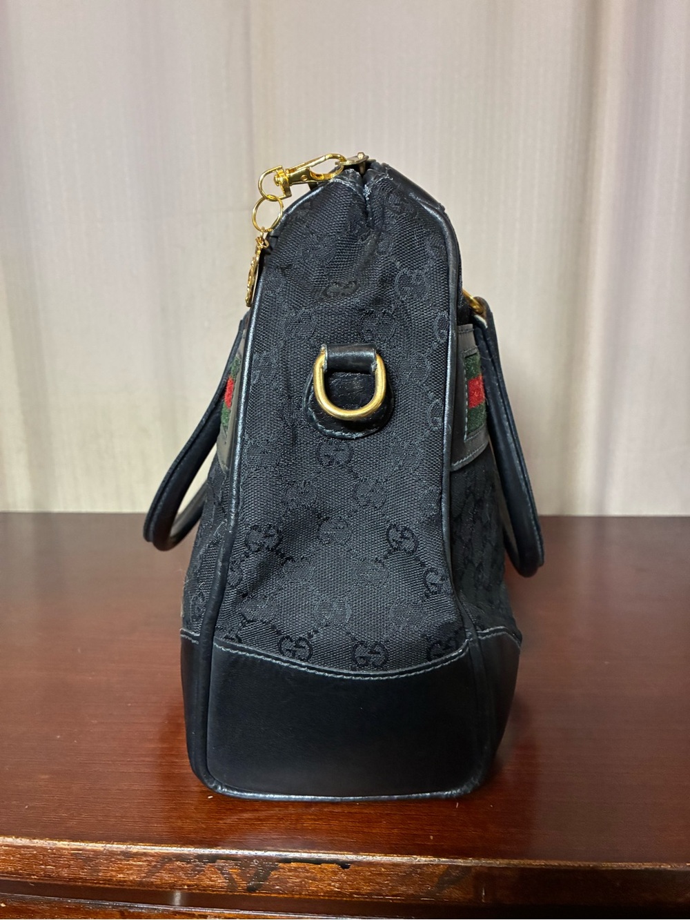Gucci Vintage Sherry line Tote - Picture 4 of 14